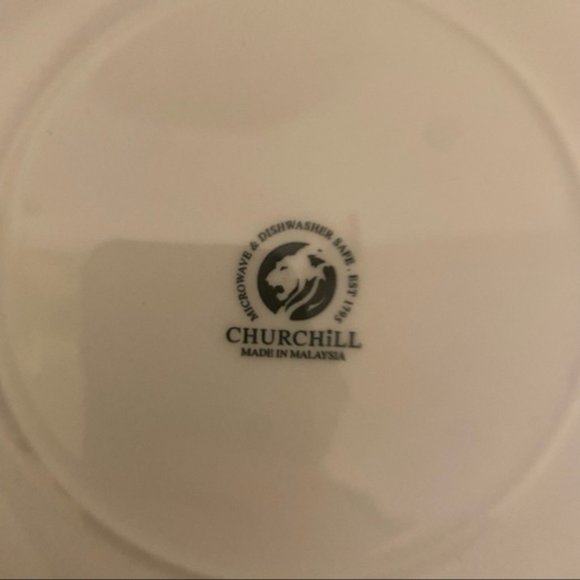 Vintage (1980s) Churchill China Blue Willow 10" diameter plate - Picture 9 of 11
